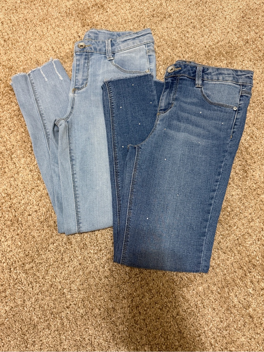 2-Pair Girls Skinny Jeans